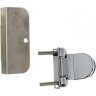 Дверь стеклянная HARVIA 7х19 коробка ольха, стекло прозрачное D71904L